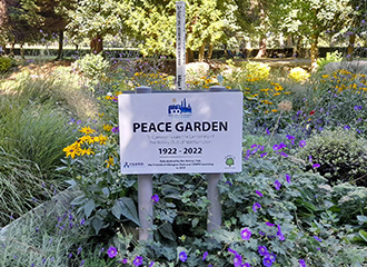 Abington garden - peace garden