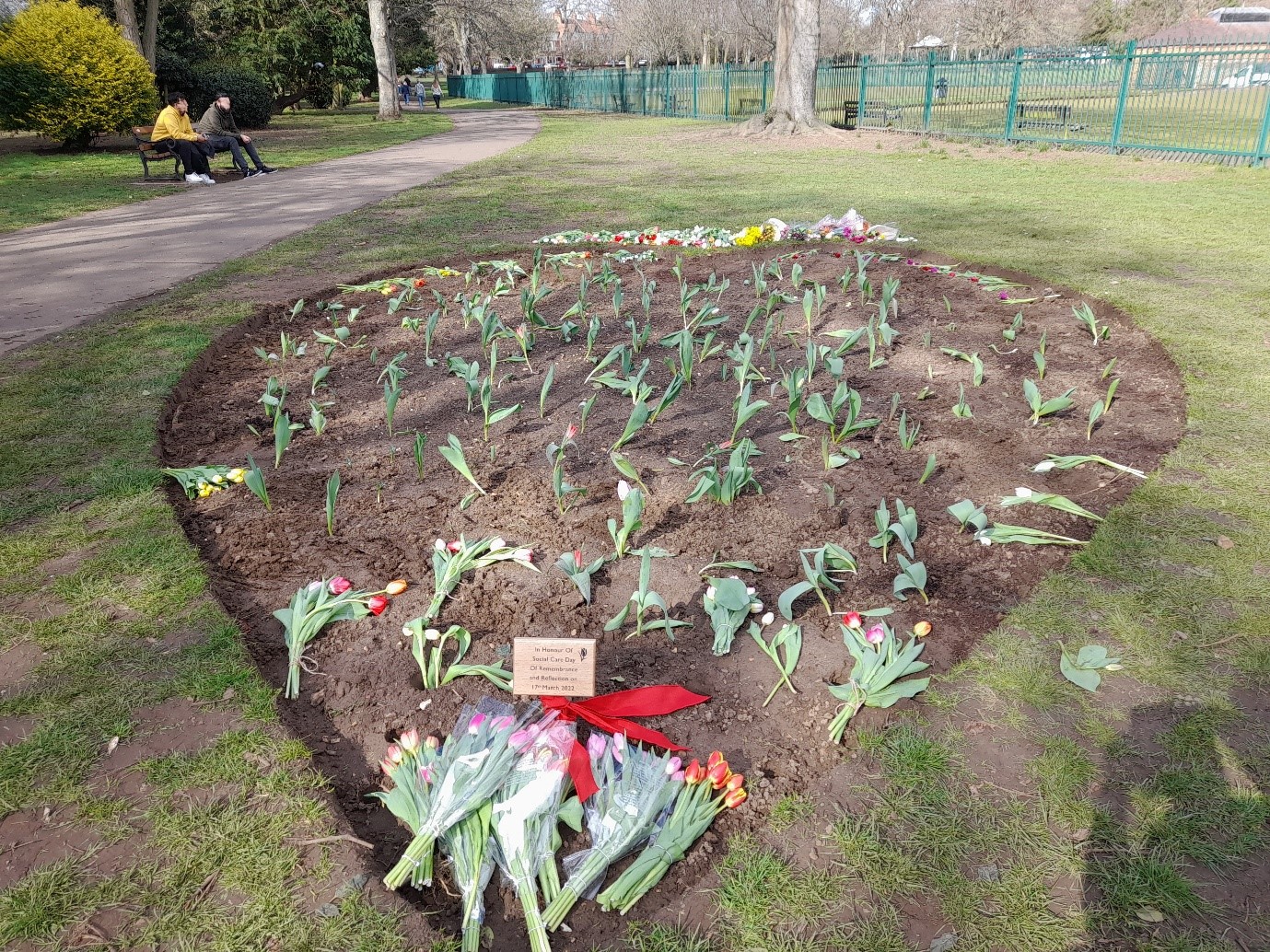 Abington Park peace garden 2022